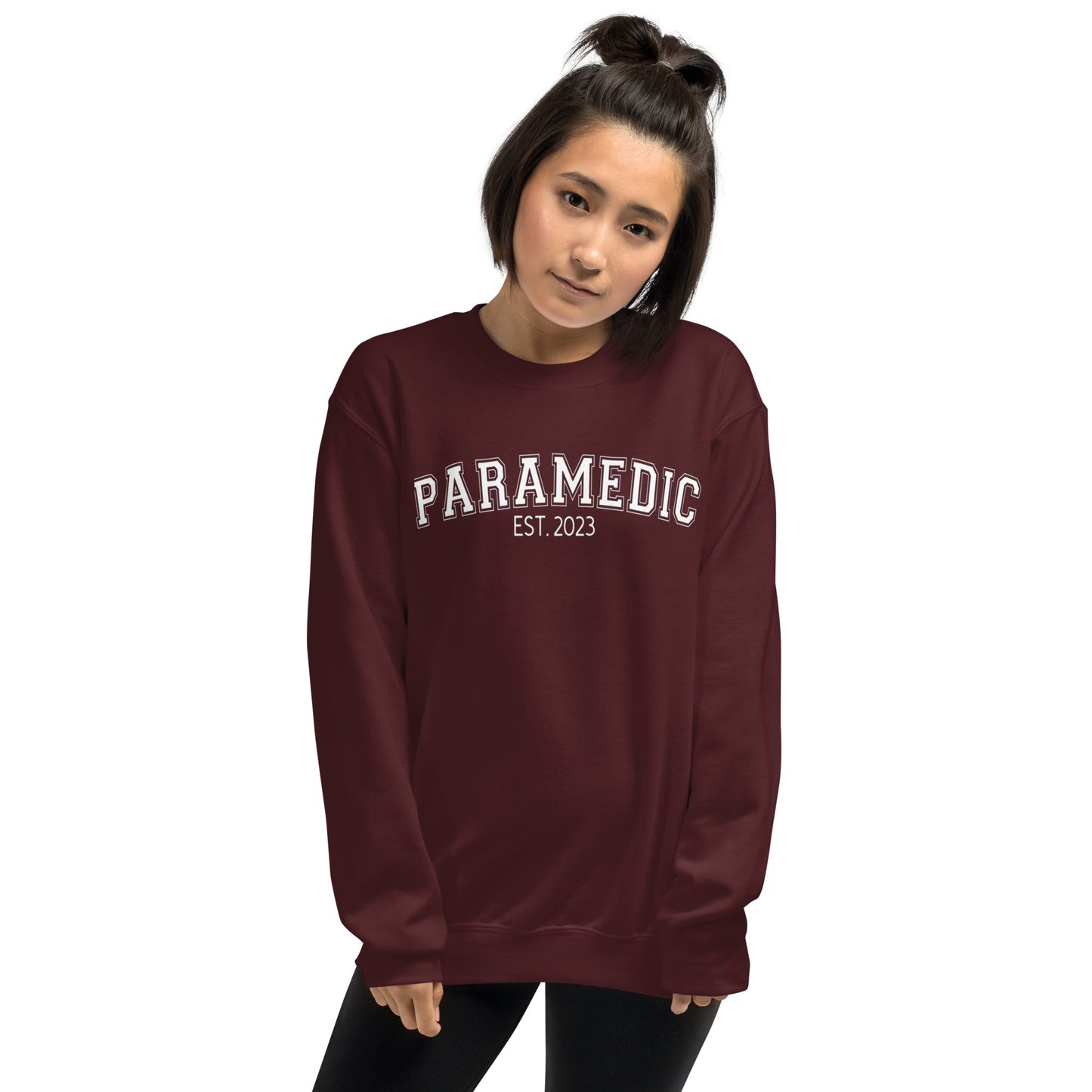 Unisex CUSTOMIZABLE Paramedic Varsity Sweatshirt