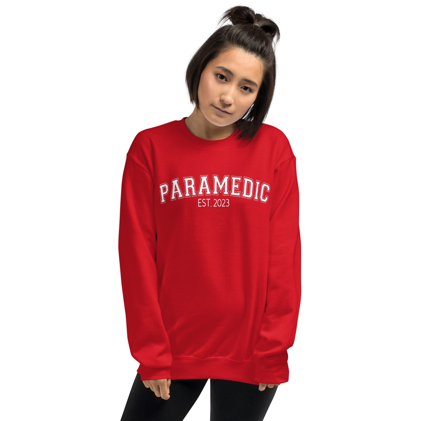Unisex CUSTOMIZABLE Paramedic Varsity Sweatshirt