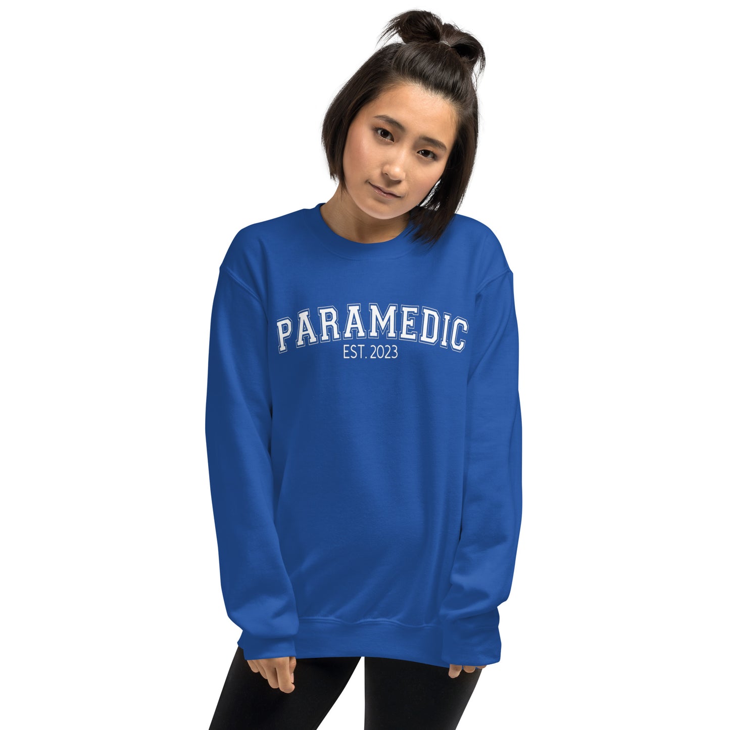 Unisex CUSTOMIZABLE Paramedic Varsity Sweatshirt