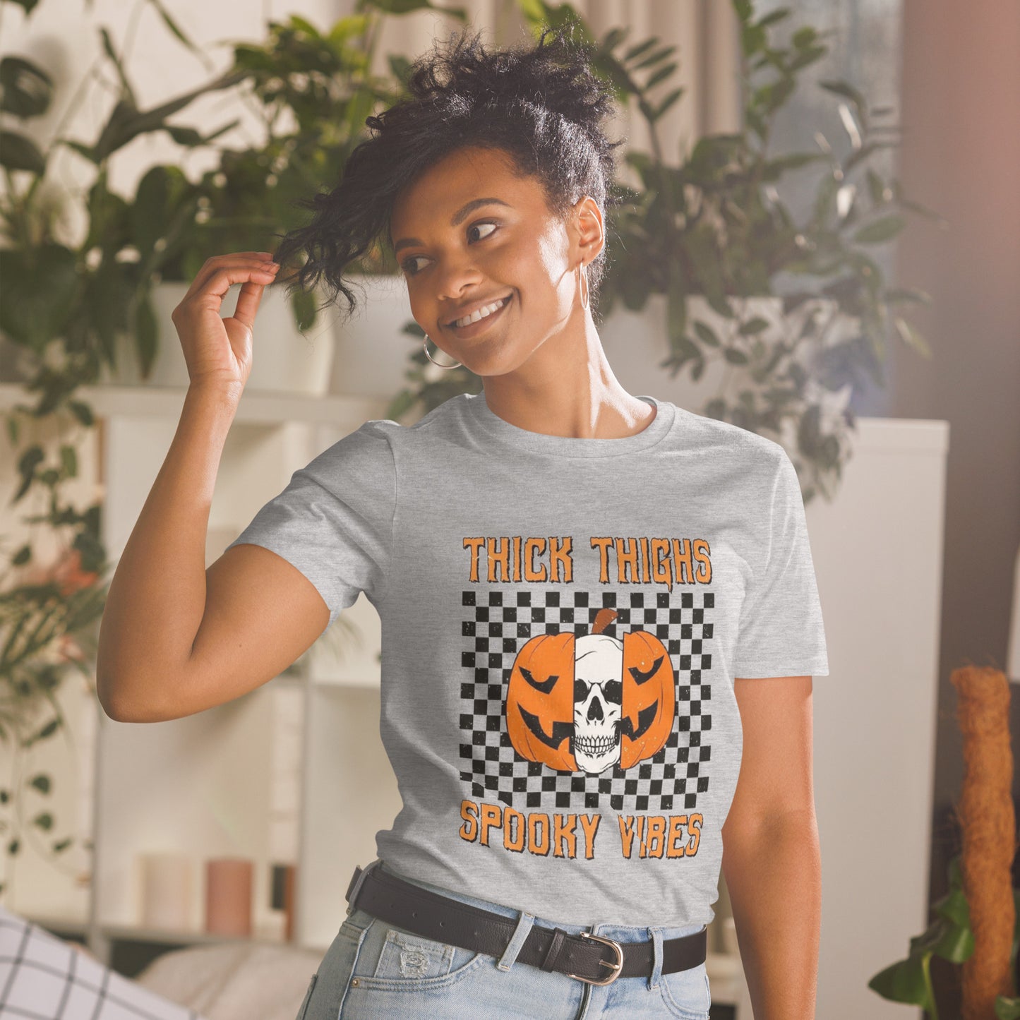 Thick Thighs and Spooky Vibes Tee