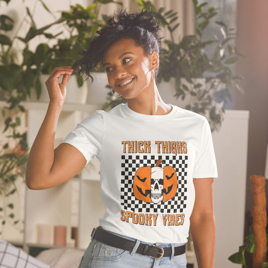 Thick Thighs and Spooky Vibes Tee