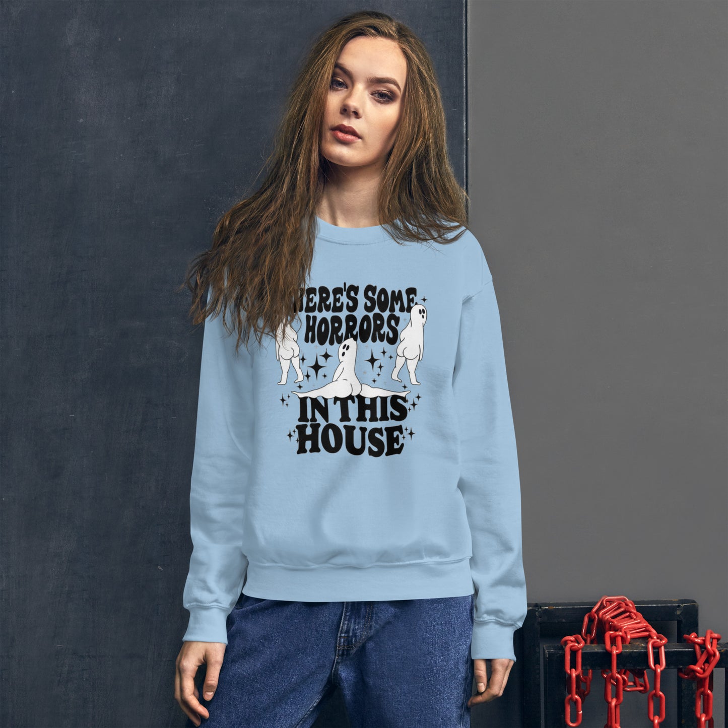 Unisex There's Some Horrors Sweatshirt