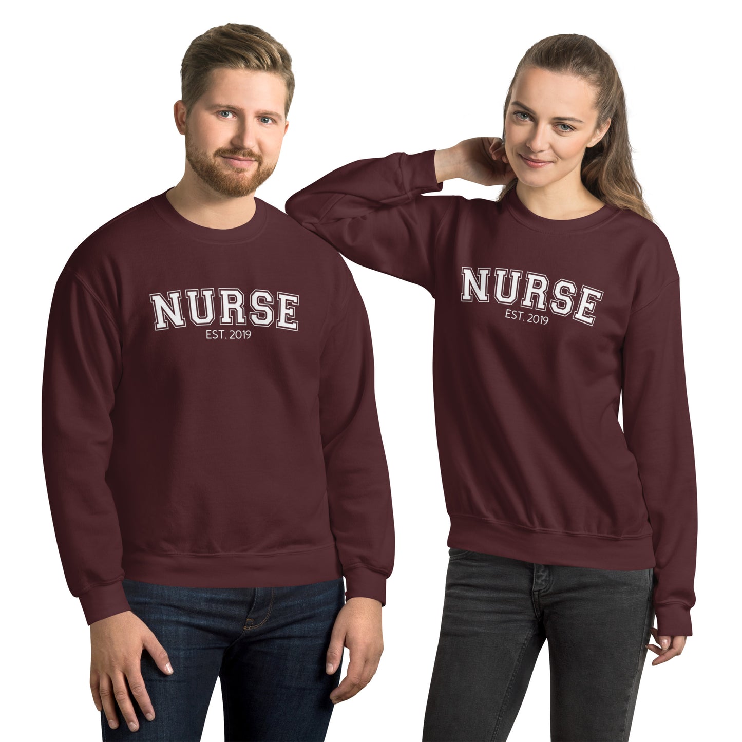 Unisex  CUSTOMIZABLE Nurse Varsity Sweatshirt