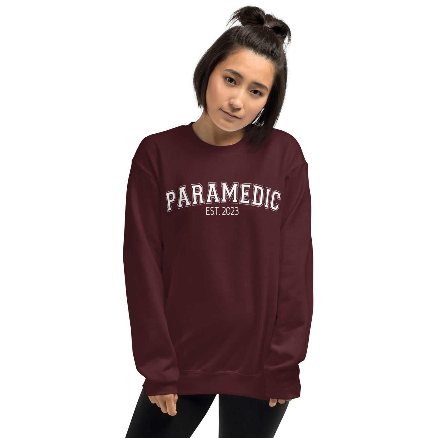 Unisex  CUSTOMIZABLE Paramedic Varsity Sweatshirt