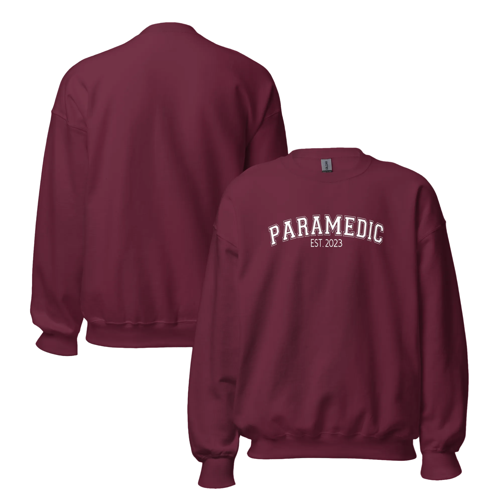 Unisex  CUSTOMIZABLE Paramedic Varsity Sweatshirt