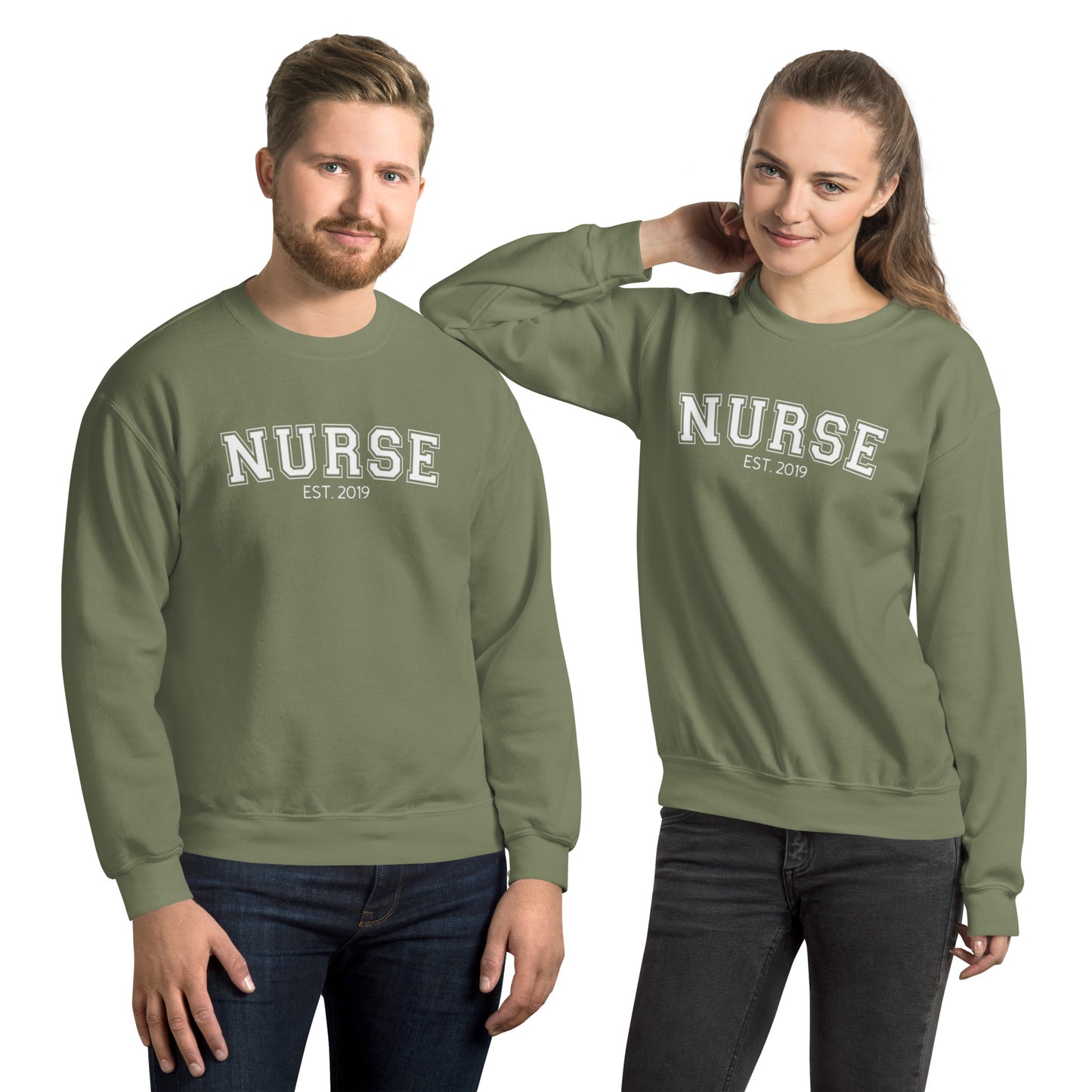 Unisex  CUSTOMIZABLE Nurse Varsity Sweatshirt