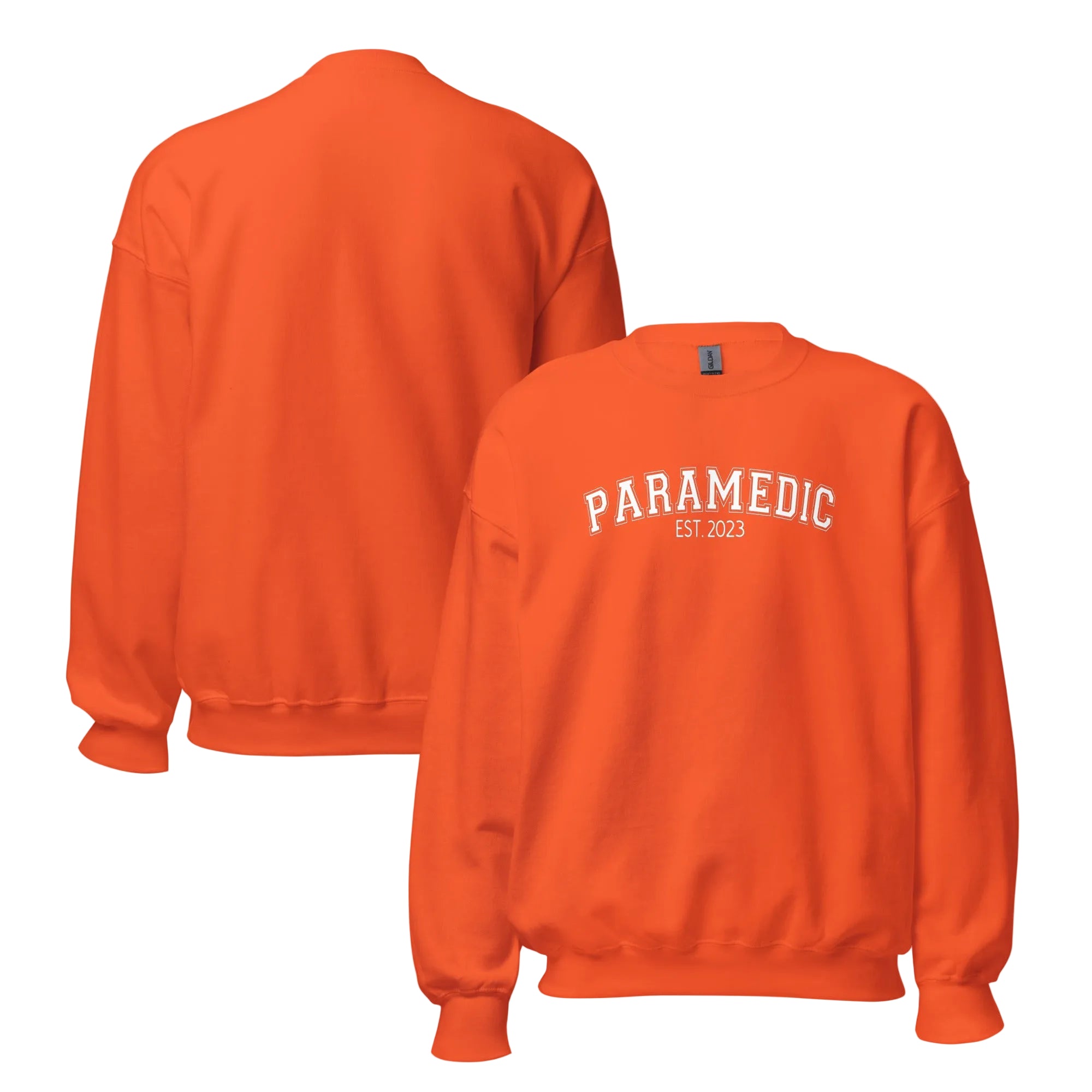Unisex  CUSTOMIZABLE Paramedic Varsity Sweatshirt