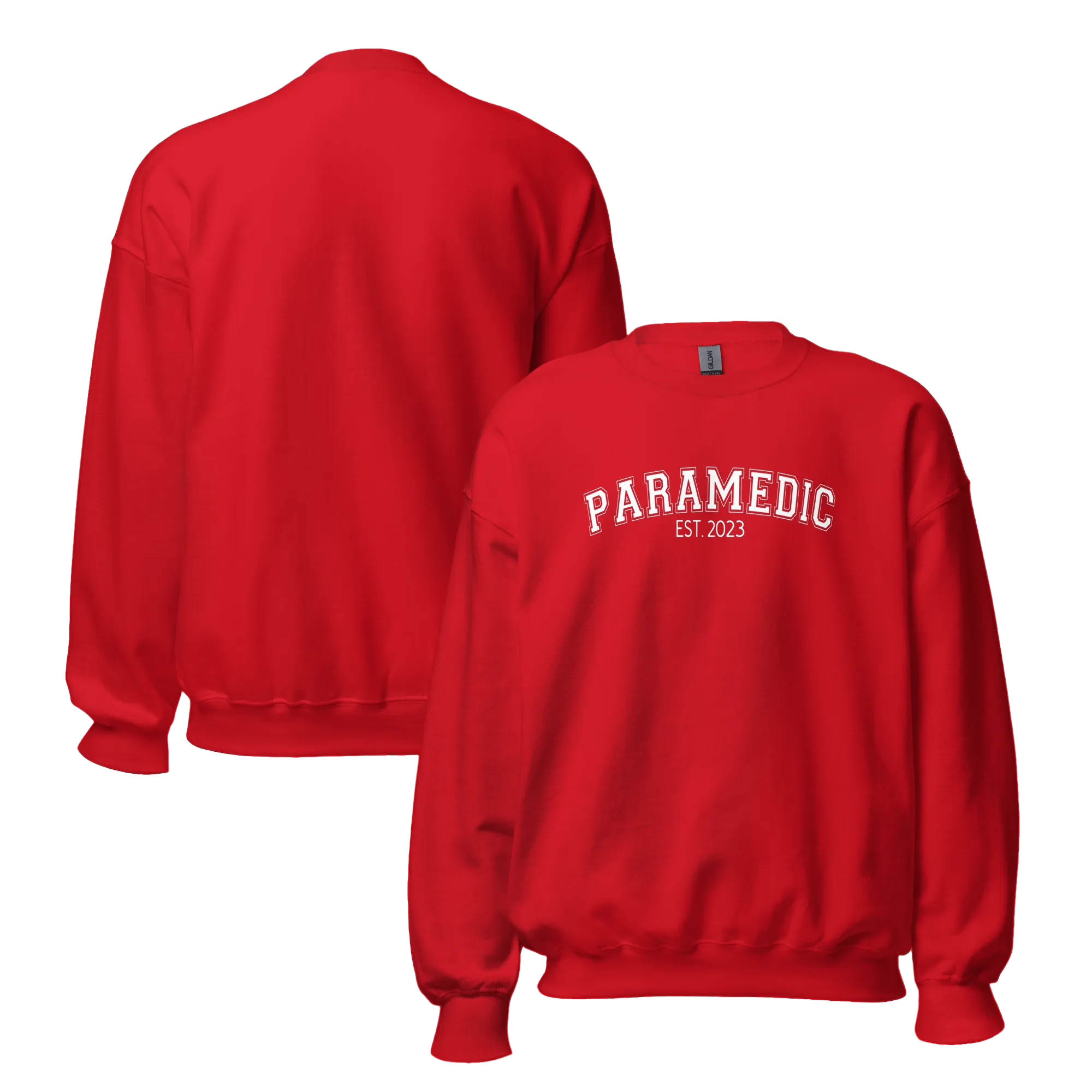 Unisex  CUSTOMIZABLE Paramedic Varsity Sweatshirt