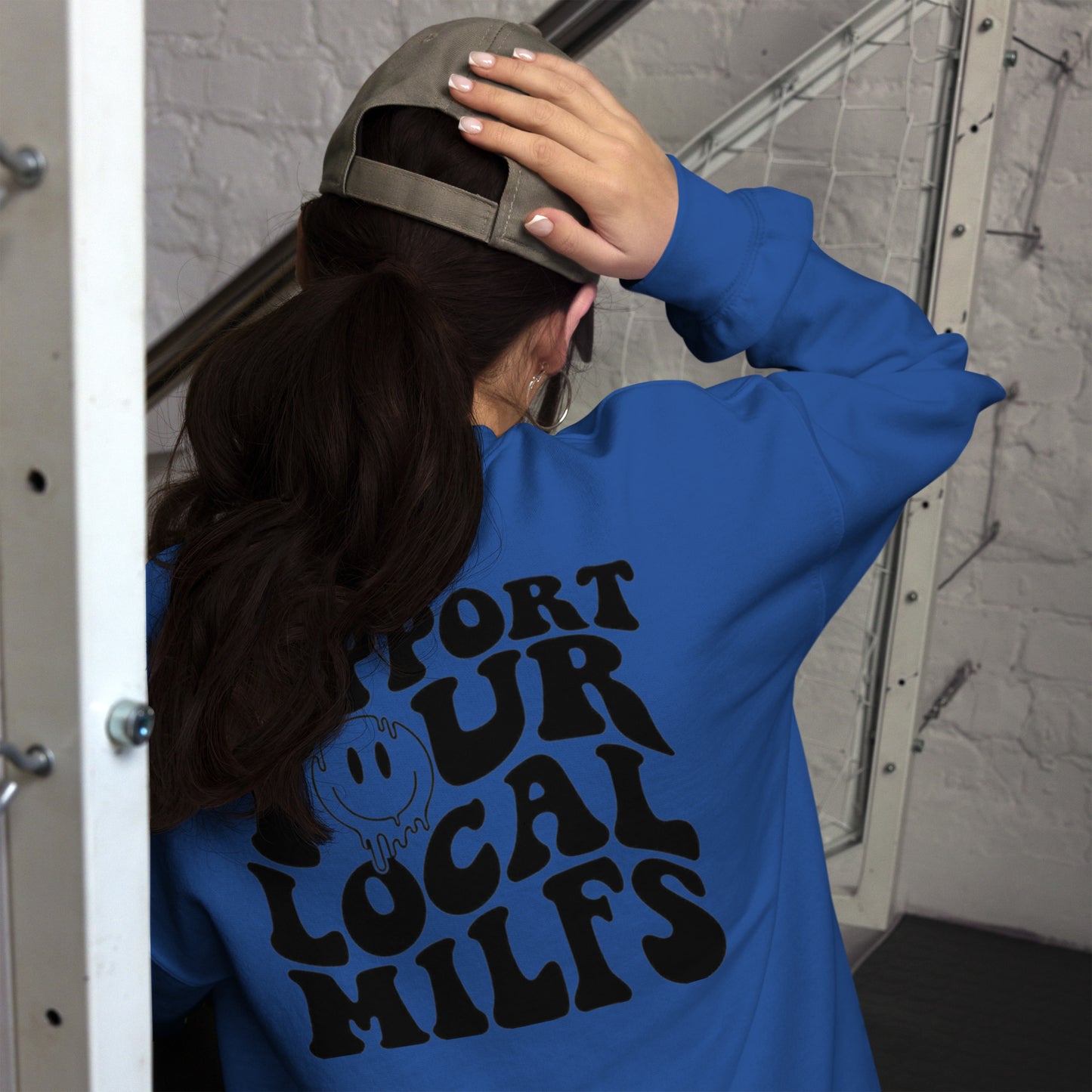 Unisex Support Your Local Milfs Crew Neck