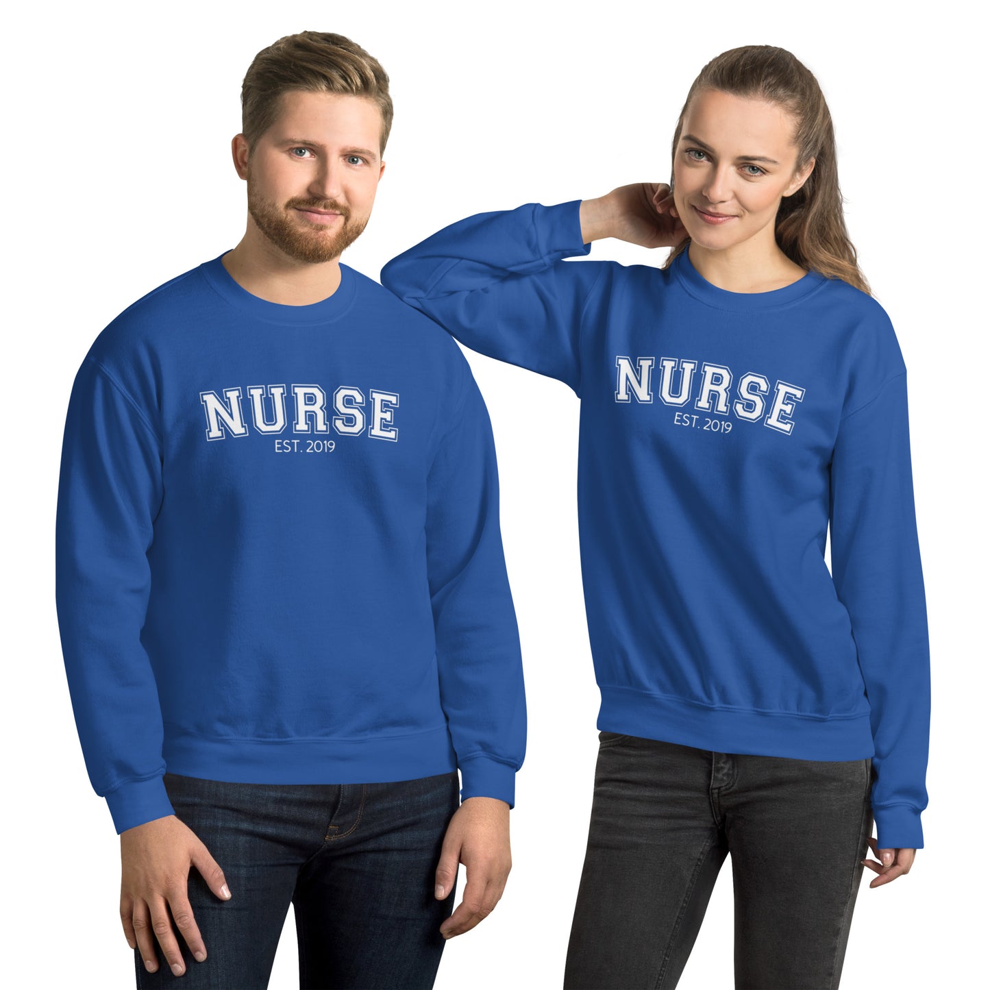 Unisex  CUSTOMIZABLE Nurse Varsity Sweatshirt