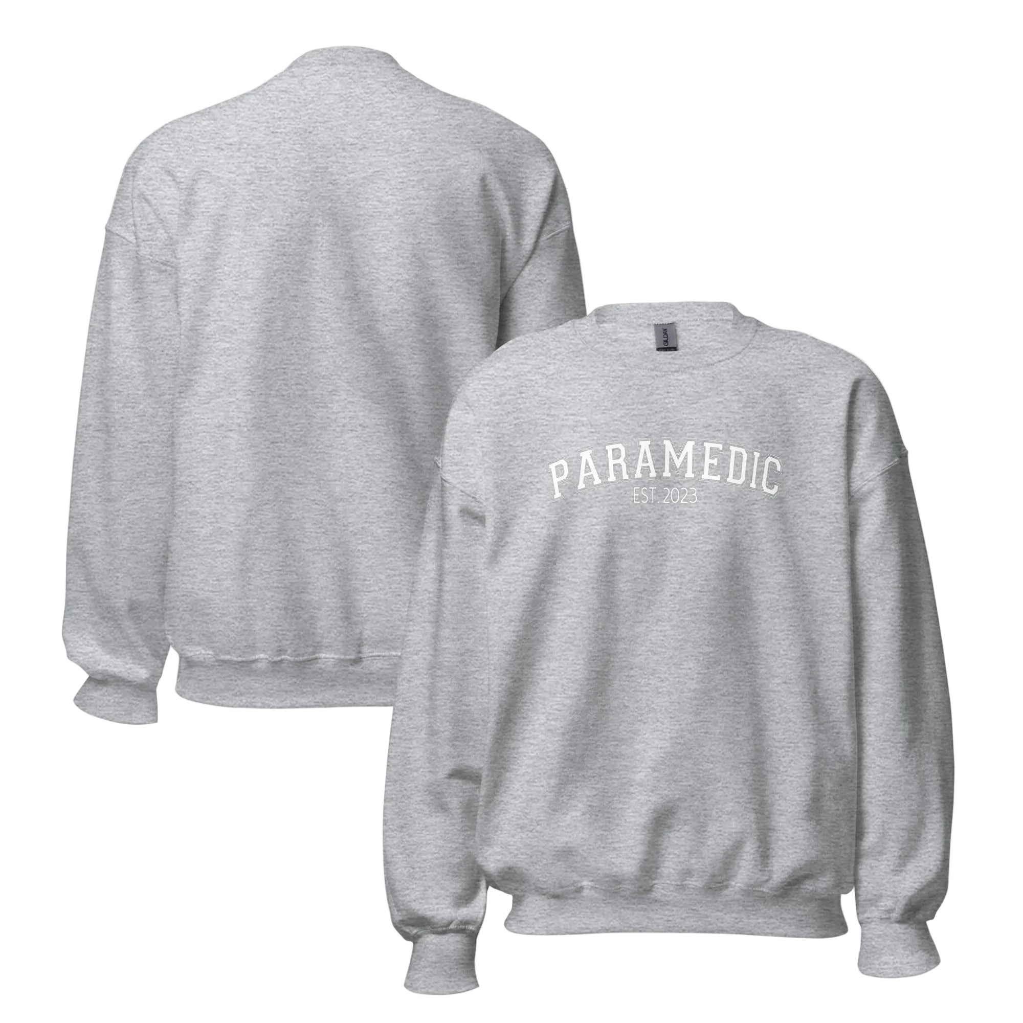 Unisex  CUSTOMIZABLE Paramedic Varsity Sweatshirt