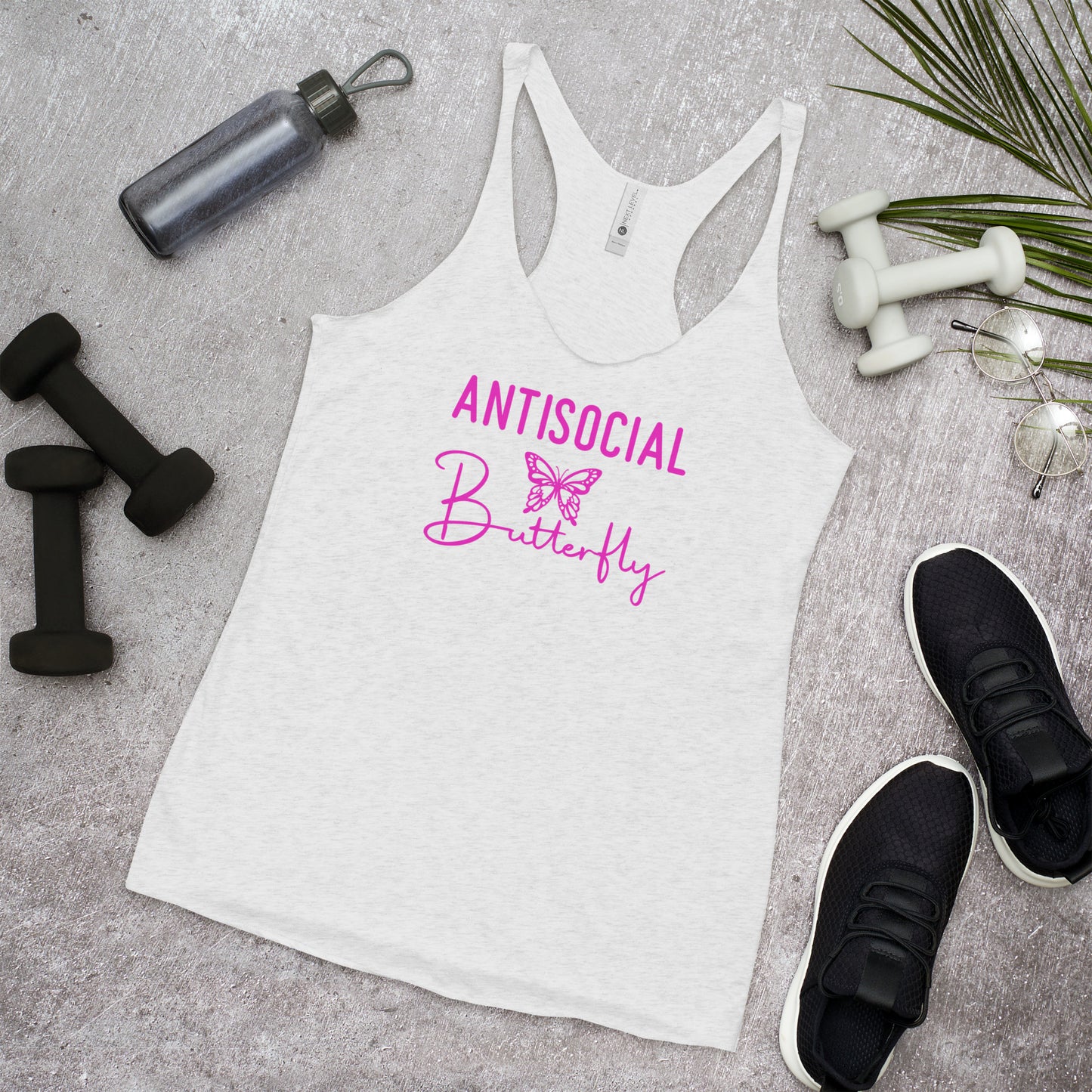 Women's Anti-Social Butterfly Tank