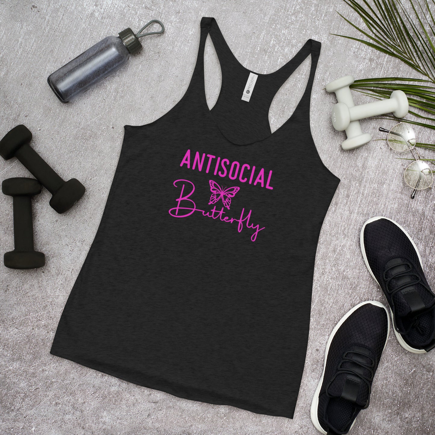 Women's Anti-Social Butterfly Tank