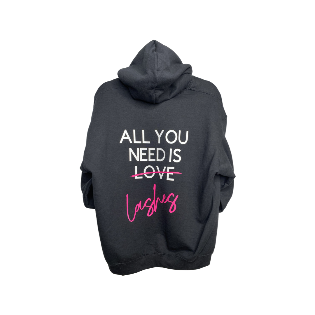 All You Need Is Lashes Hoodie